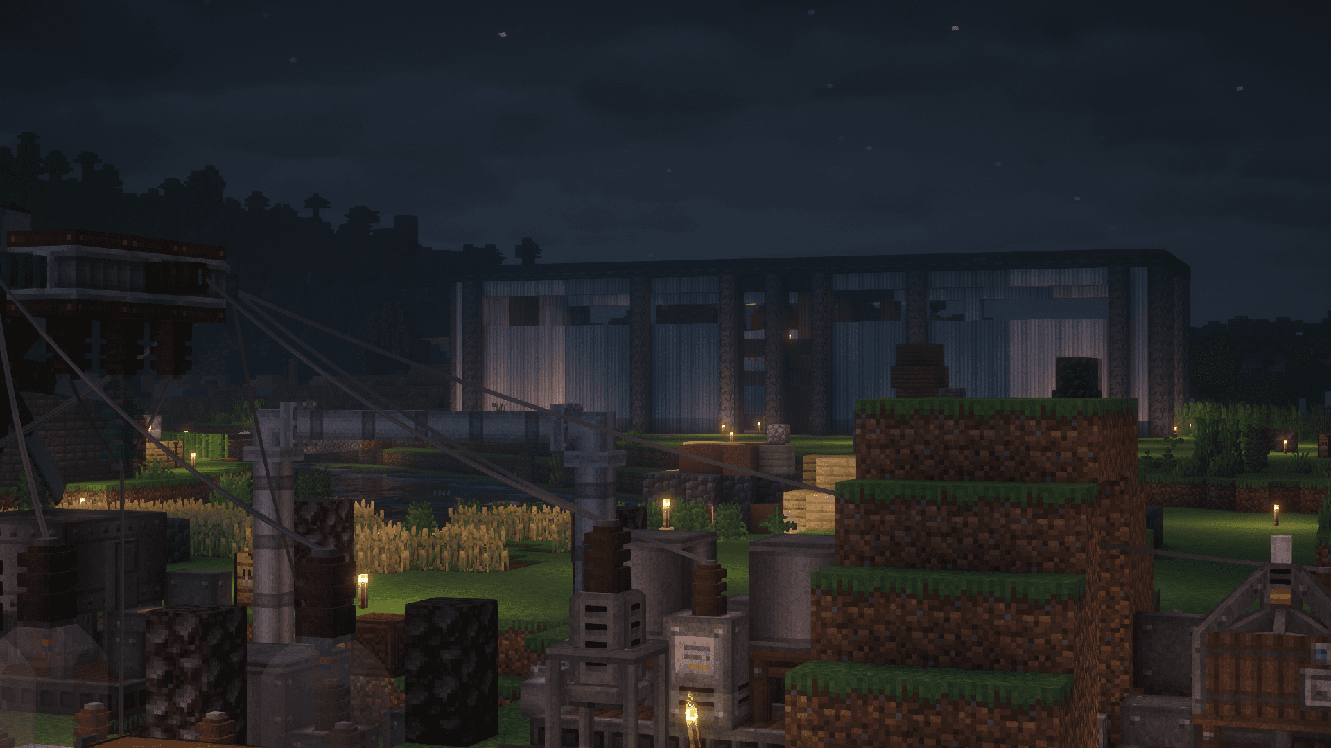 Submine base area